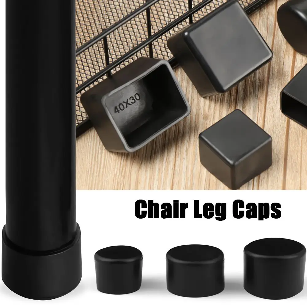 

4pcs/set New Floor Protectors Socks Cups Silicone Pads Furniture Feet Chair Leg Caps Non-Slip Covers