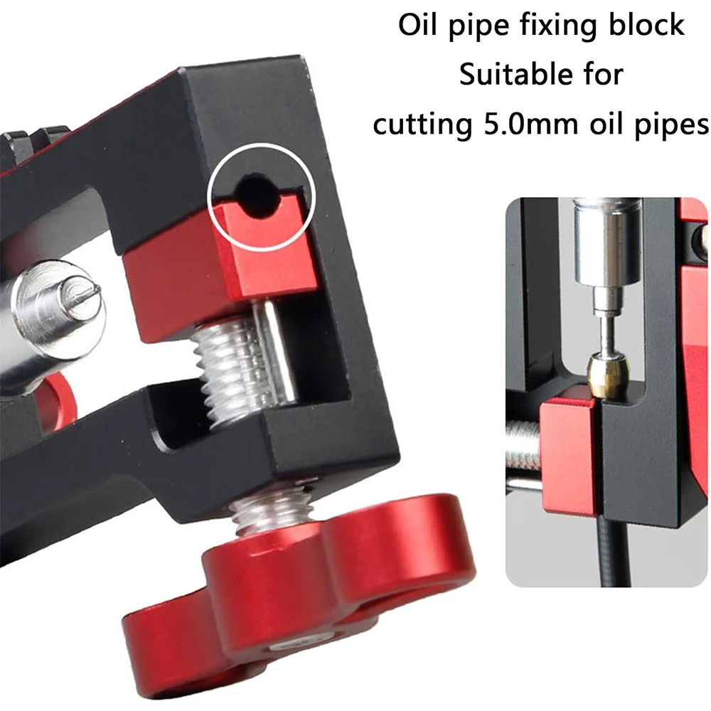자전거 브레이크 유압 호스 오일 니들 드라이버 삽입 설치 도구 자전거 케이블 플라이어 올리브 커넥터 도구 BH90 59 설치 프레스