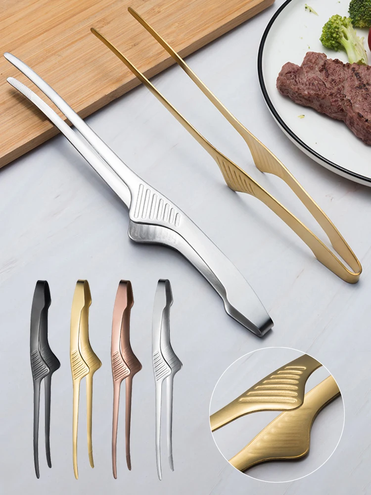 

Аксессуары для кухни из нержавеющей стали для барбекю, не прилипающий антипригарный зажим для приготовления пищи на улице, инструмент для выпечки стейков
