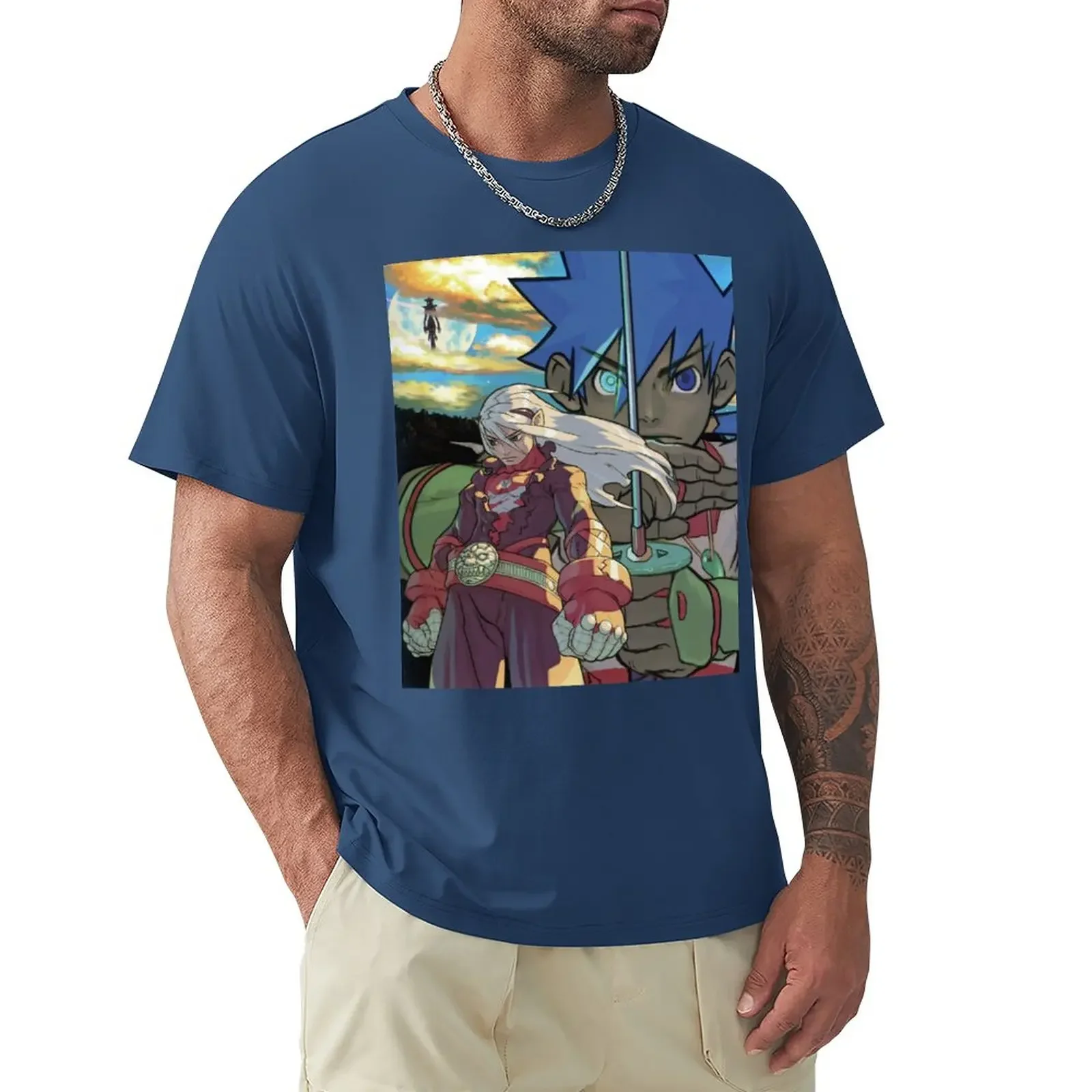 Breath of Fire IV T-Shirt plus size tops oversized summer top mens graphic t-shirts big and tall