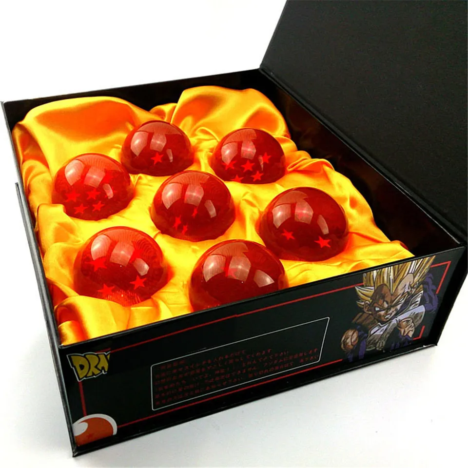 YWfuweng Dragon Balls Set - 7 Kristallkugeln Für Echte Anime-Fans