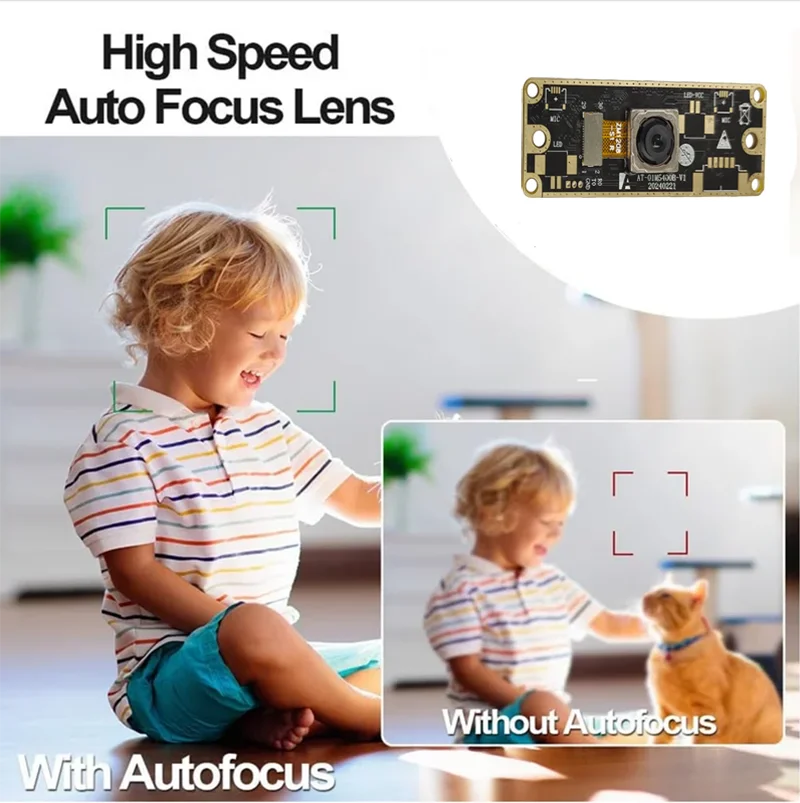 4K 12MP IMX362 센서 USB 카메라 모듈 PDAF 고속 AF 자동 초점 롤링 셔터 USB2.0 무료 드라이브 플러그 앤 플레이 UVC OTG 웹캠