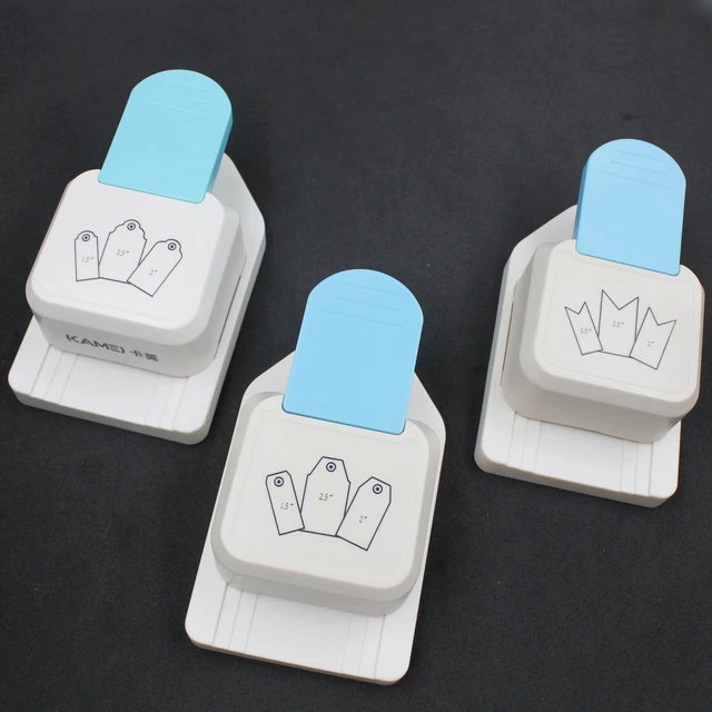 3 In 1 Tag Puncher Gift Tag Paper Punches Punching Machine Gift Tag Cutter  Label Punch Craft Tag Paper Puncher - Hole Punch - AliExpress