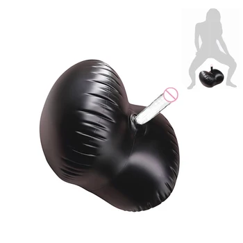 camaTech Strapon Dildo Inflatable Pillow Masturbation For Men Women Riding Chair With Detachable Penis Anal Plug Cushion Sex Toy 2