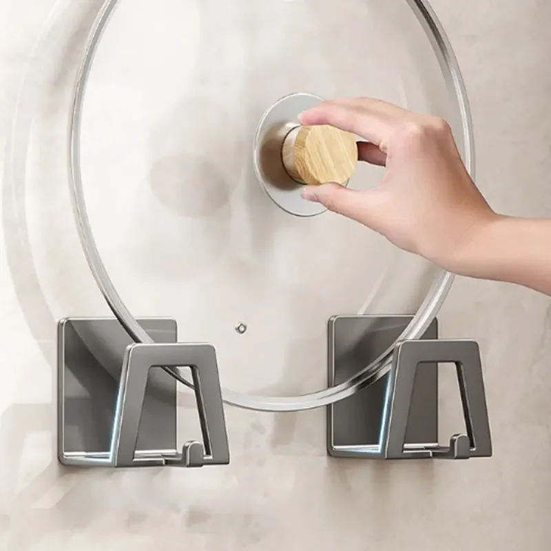4/1pcs Stainless Steel Sponge Holder Self Adhesive Sink Drain Drying Sponges Racks Shelf Kitchen Storage Wall Holders Organizer 3
