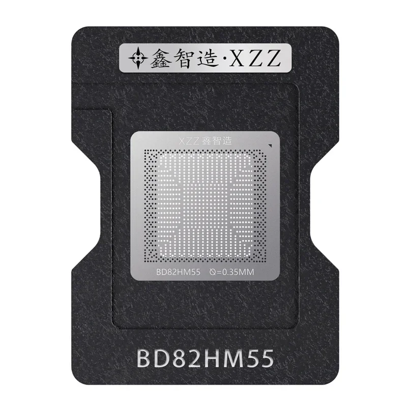 XZZ BGA 리볼링 스텐실, 직접 가열 BGA 템플릿, 노트북 CPU SLJ8E A12X BD82HM55 M2 CXD90060GG SR15F A1990 A1707 SR071