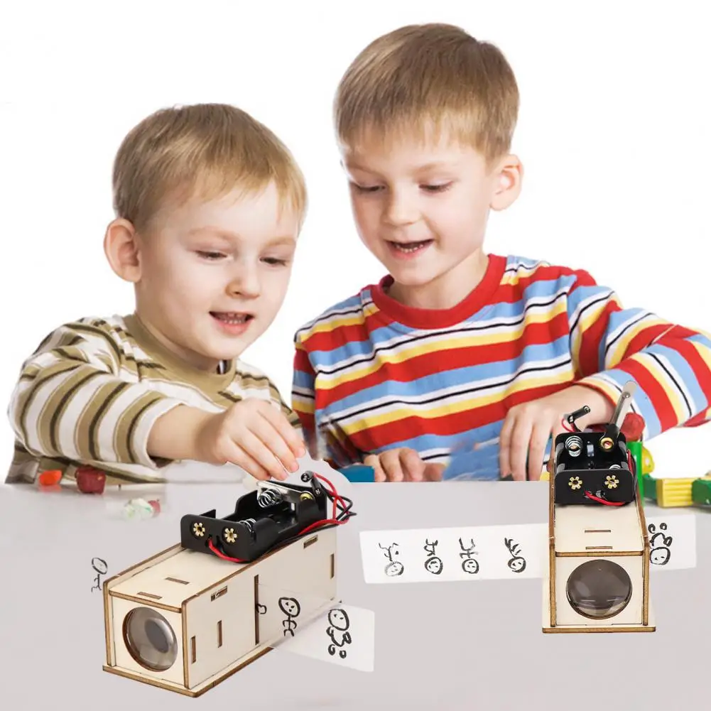 

Homemade Projector Toy Diy Slide Projector for Kids Educational Toy Science Experiment Equipment for Elementary School Students