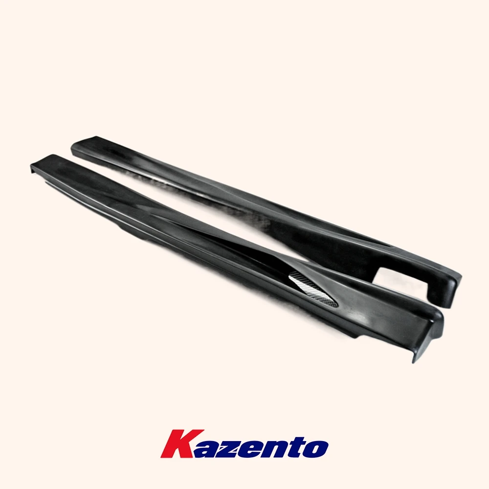 미쓰비시 EVO 8 9 VTX 사이버 FRP 섬유 유리 (무도색) 사이드 스커트 바디 키트