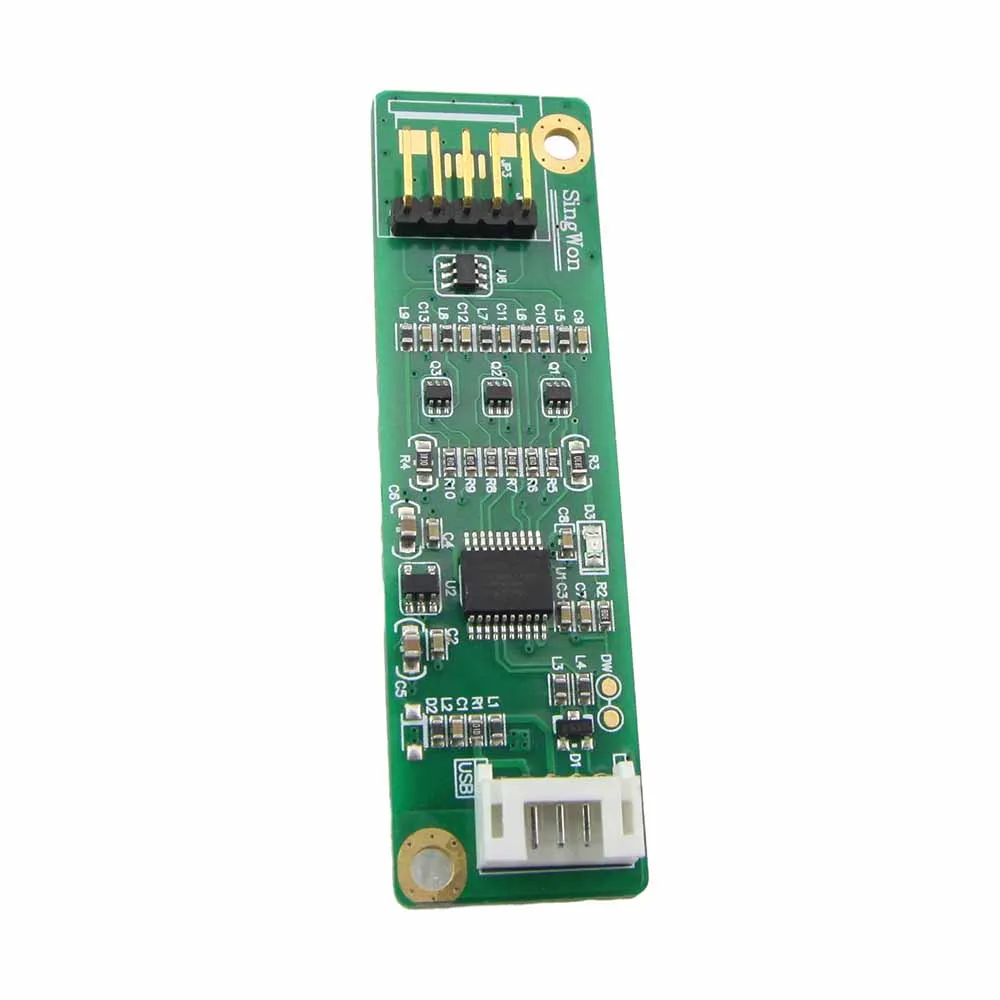 Touch Screen Digitizer Glass USB Controller Board Card Kit for 5 Wire Resistive Touch Glass Digitizer Panel Driver Circuit Board