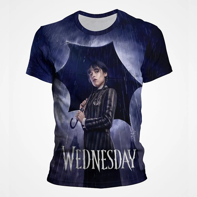

2023 Summer Fashion Harajuku European and Hit TV Series 3D Printed T-shirt Unisex Street Casual Tees Tops Oversized Clothing 6XL