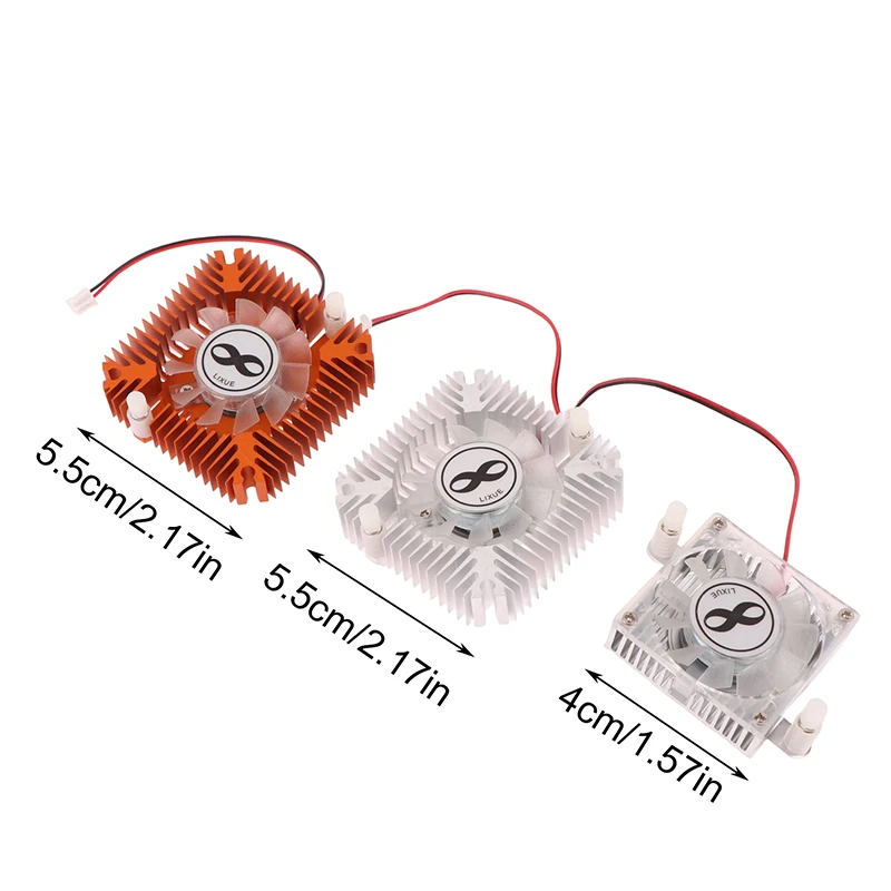 55mm 12V PC Computer Laptop CPU VGA Video Card Cooler Cooling Fan Heatsink Ball Graphics Card Fan Accessories 1Pc cooling fan gaming cooling fan