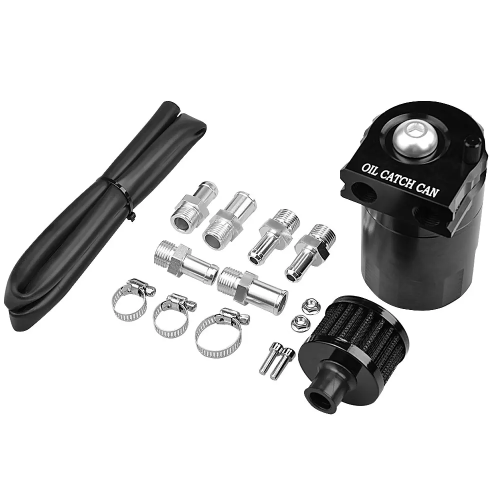 Universal300MLOilCatchCanReservoirTankwithAirFilterHose