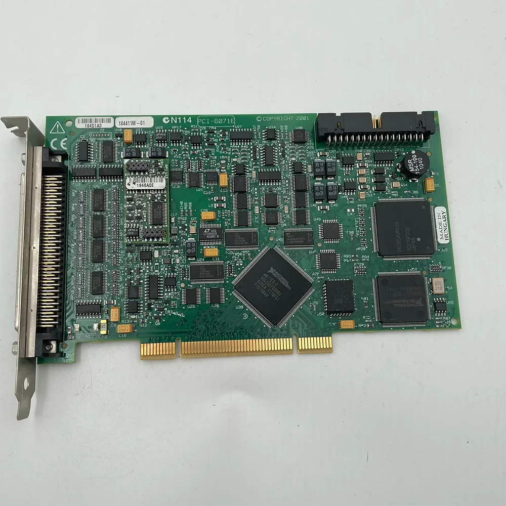 NI 12비트 64 아날로그 입력 다기능 수집 카드용 PCI-6071E PCI-6071