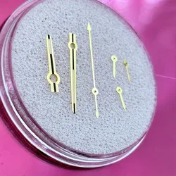 Premium Watch Hands Set for High - Precision Movements - Hour, Minute, and Second Hands (Gold)