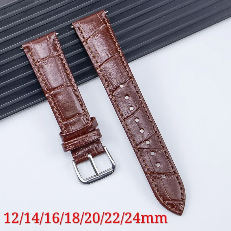 Bargain Trendy Leather 18 mm Wristwatch Band 0439GX_K0027612 main image 0