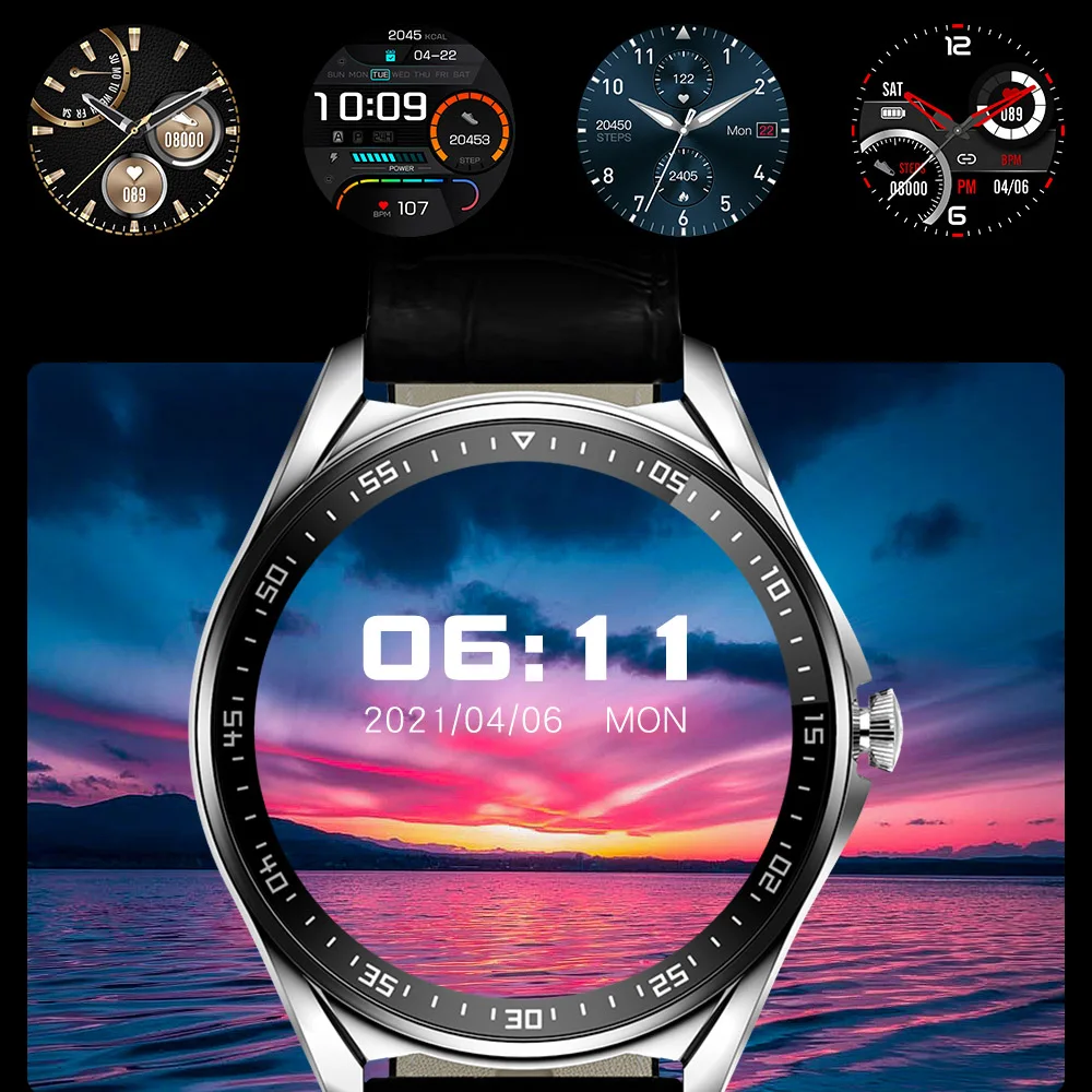 Niwevol Ʈ ġ   ȭ     ̾  ڵ   ƮϽ Smartwatch For ȵ̵ Ios