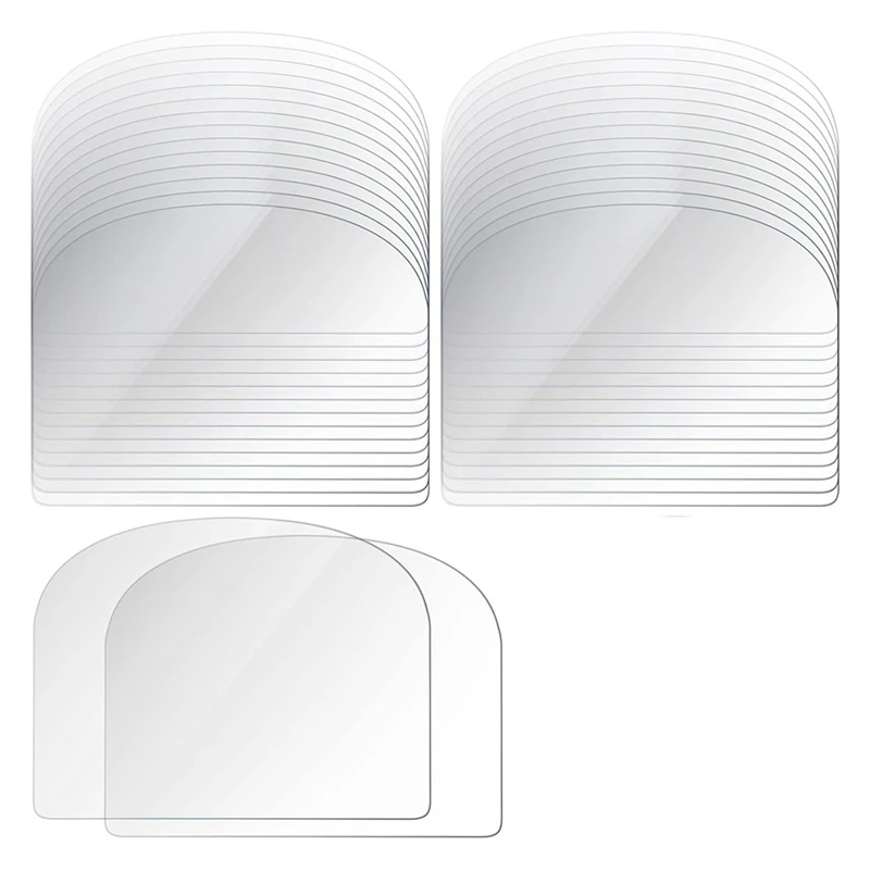 

Пластиковый прозрачный мягкий скребок 80 шт., пластина для выпечки крема, с закругленными краями, эластичный скребок для выпечки