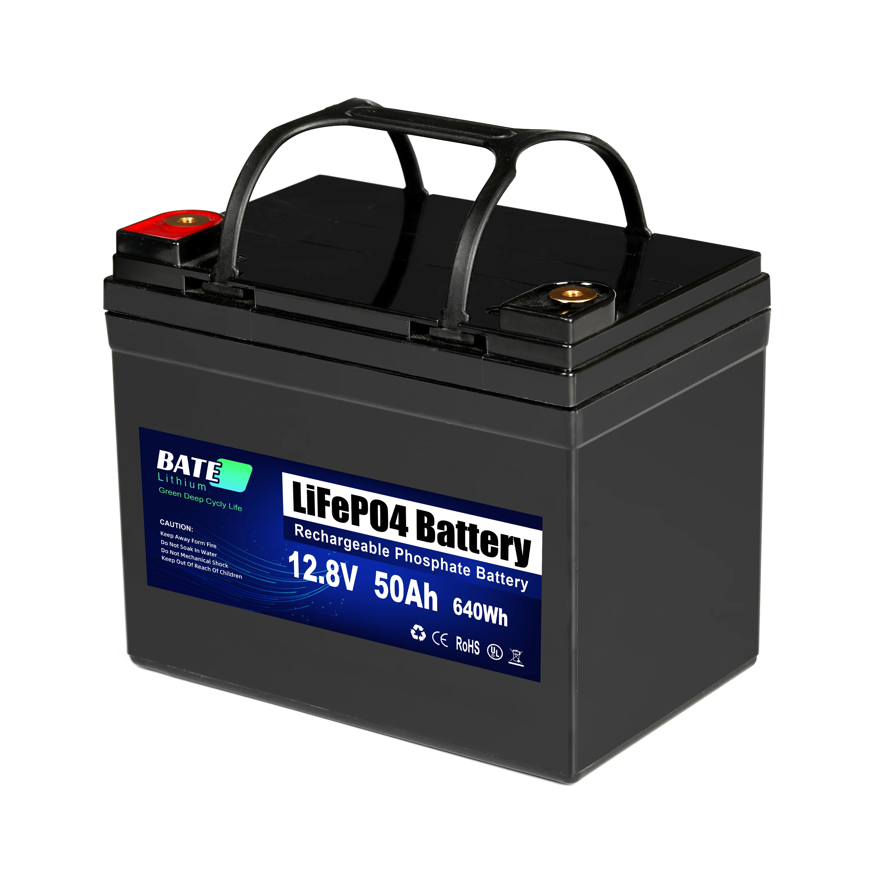 Grade A 4000 times cycles 12v 50ah lifepo4 lithium ion batteries 60ah 80ah 100ah battery pack with BMS