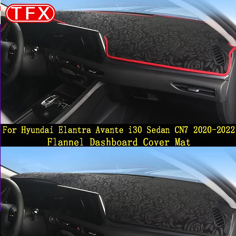 For Hyundai Elantra Avante i30 Sedan CN7 2020 2021 2022 Car Dashboard