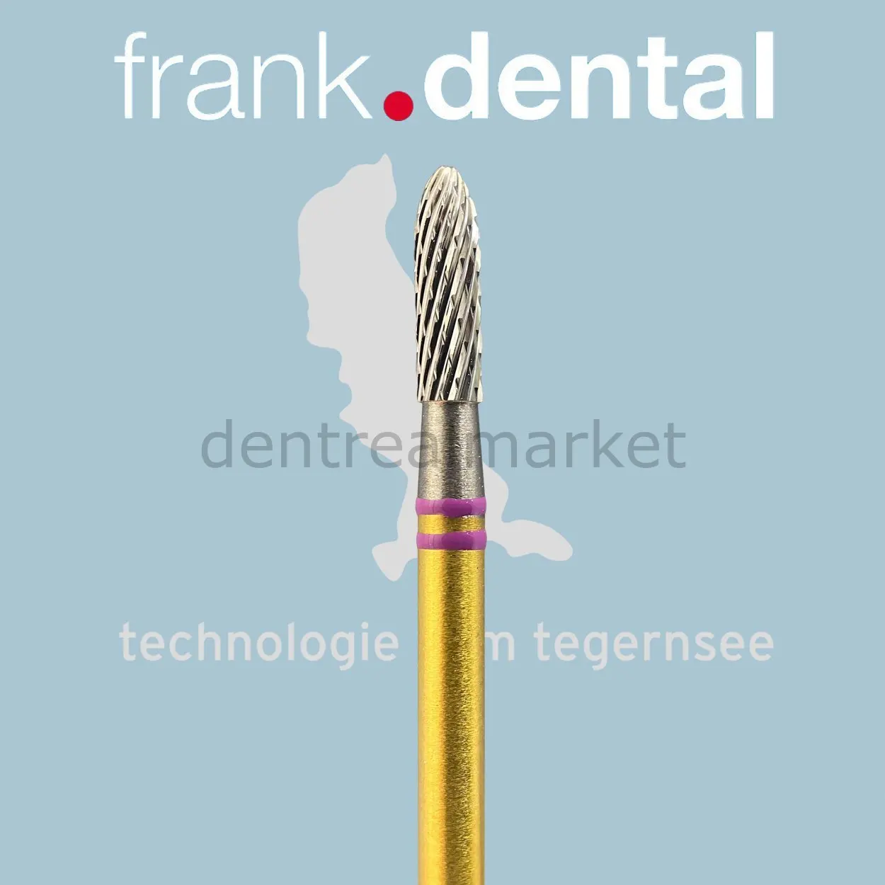 

Frank Dental - Tungsten carpita Monster Hard Burs-139moisture-Nail Burs - Made in Germany Bur