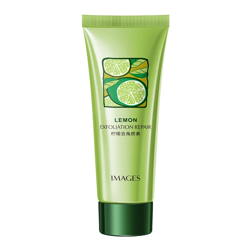 

Facial Scrub & Face Exfoliator Lemon Exfoliating Gel Face Wash to Remove Dirt, Oil, Daily Exfoliator for All Skin Types