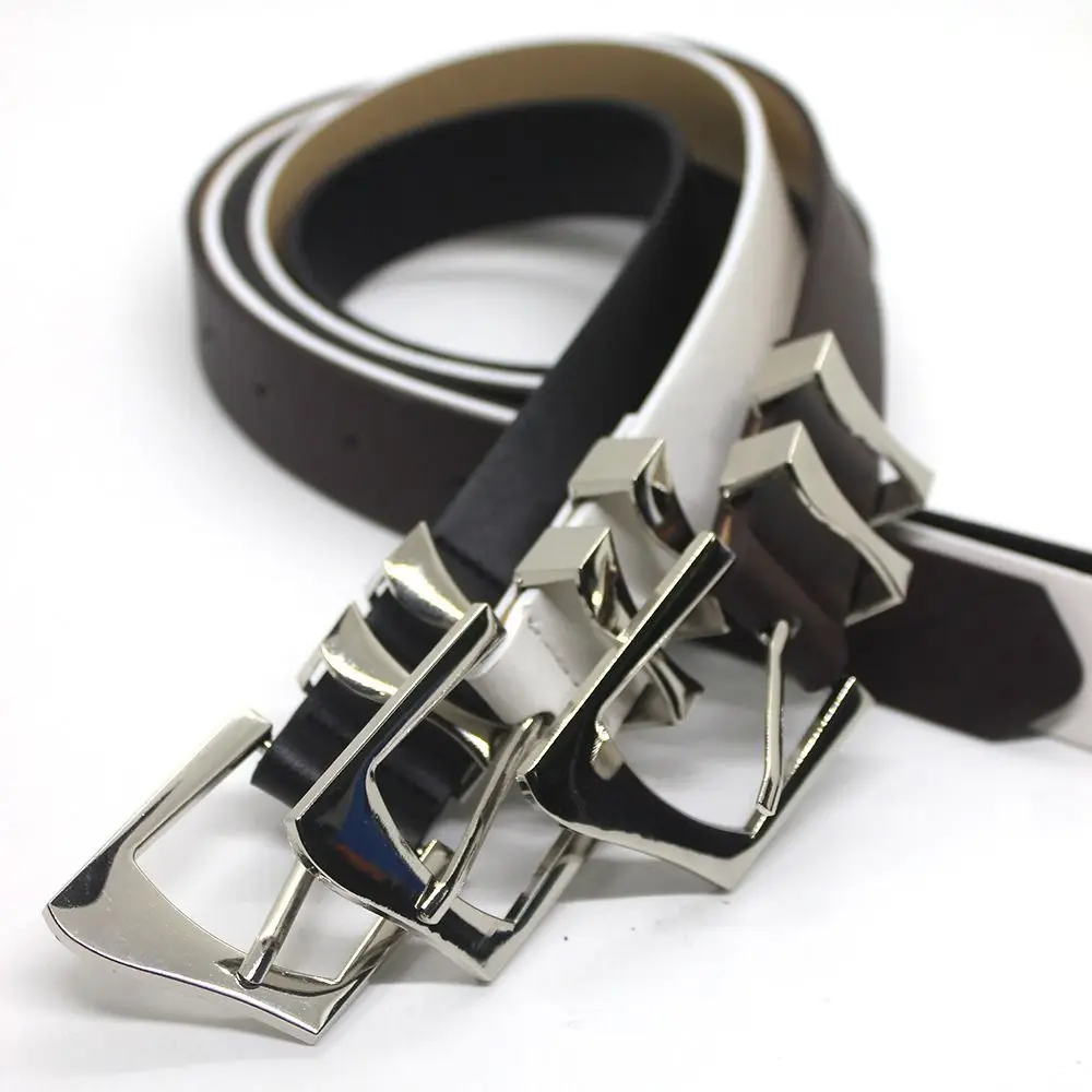 

Retro Dress Wave Buckle For Men For Women Korean Style Irregular Waistband Belt Jeans Belt Waist Accessories Leather Belt