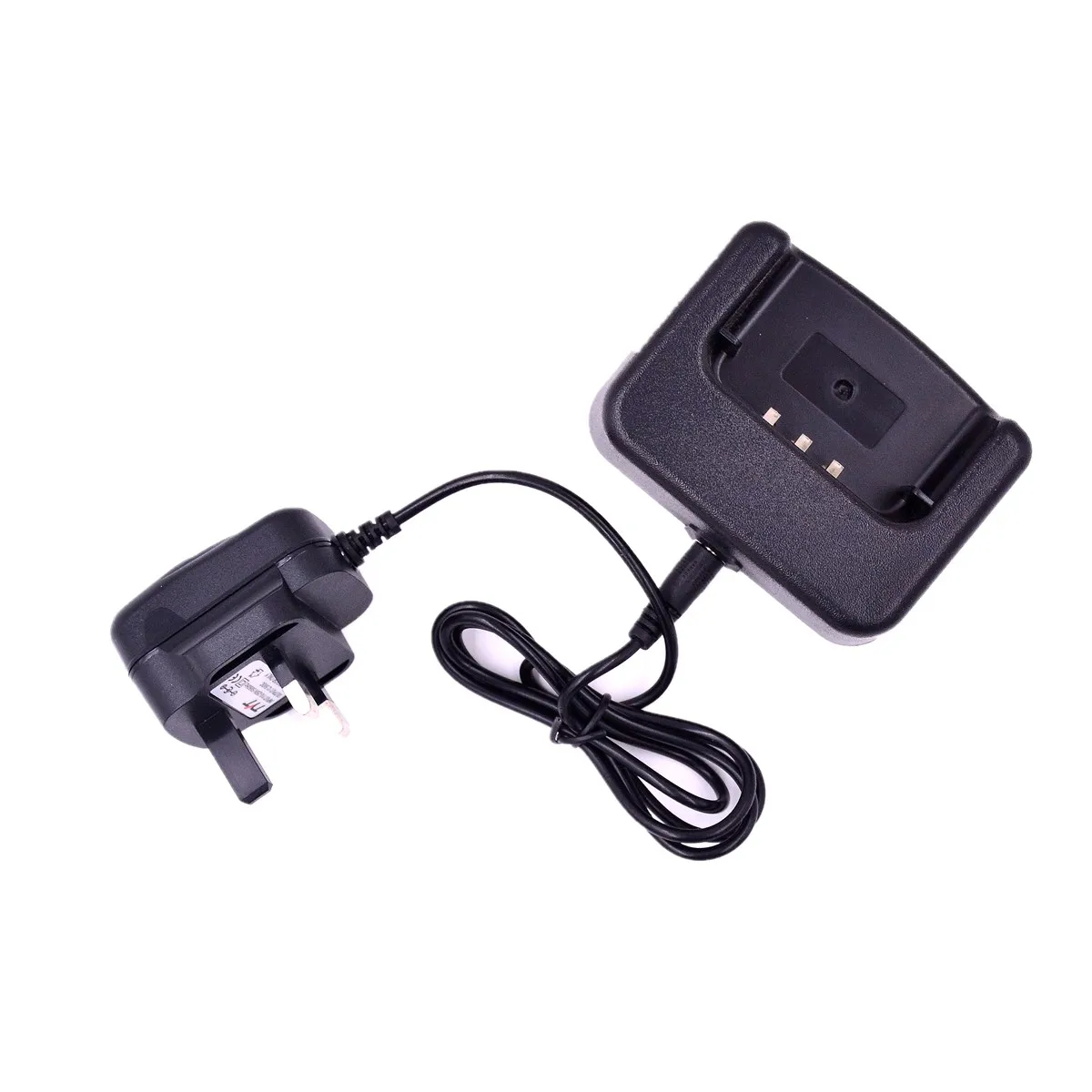 Tyt Walkie Talkie Mesa Carregador Base & Adaptador Eua ue au Reino Unido ac Plug para Md380 Rt3 Rt3s Md760 Dmr Presunto Rádio Fonte de Alimentação Accessorry - Image 2