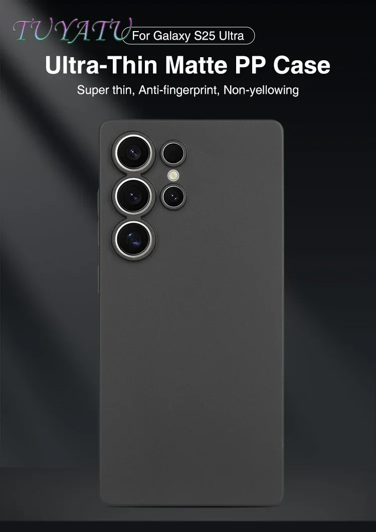 Ultra-Thin Semi-Transparent Phone Case with Precision Cutouts