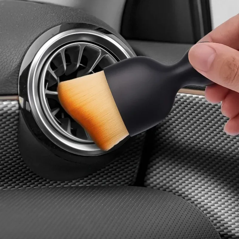 Premium Soft Fur Detailing Brush for Interiors & Electronics