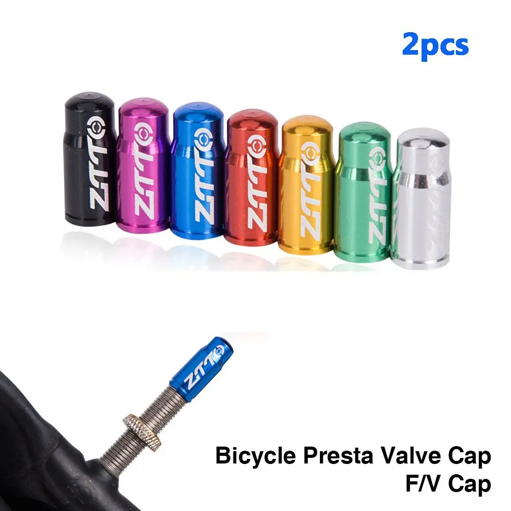 

Bike Aluminum Alloy Cycling Accessories Dustproof Wheel Tire Presta Pump Cover Gas Nozzle Caps Dust Protector Valve Cap