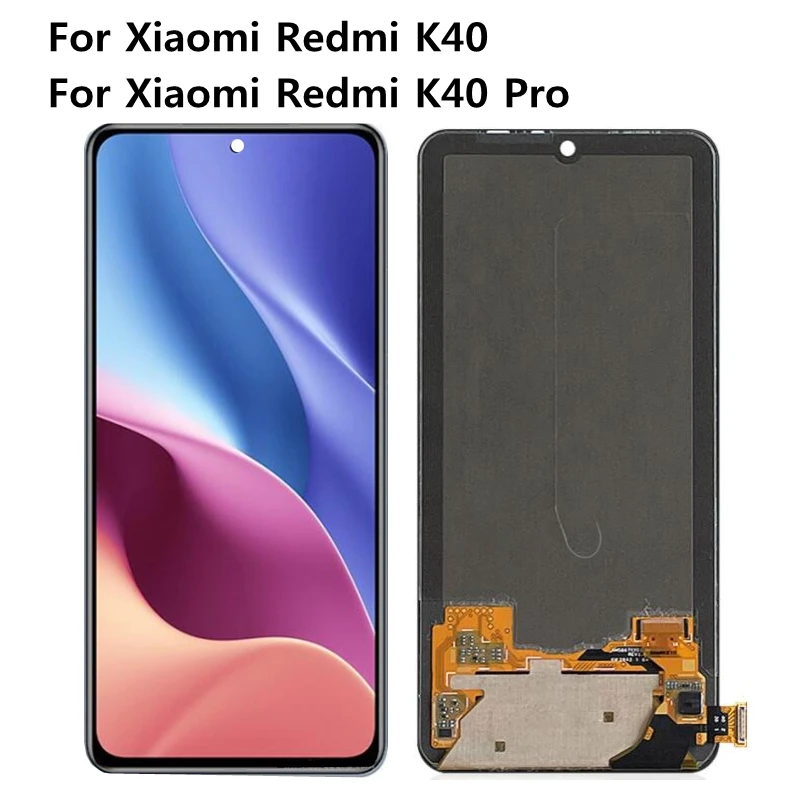 

6.67" AMOLED For Xiaomi Redmi K40 Pro LCD Display Touch Screen Digitizer Assembly Replacement For K40 Pro Screen Repair