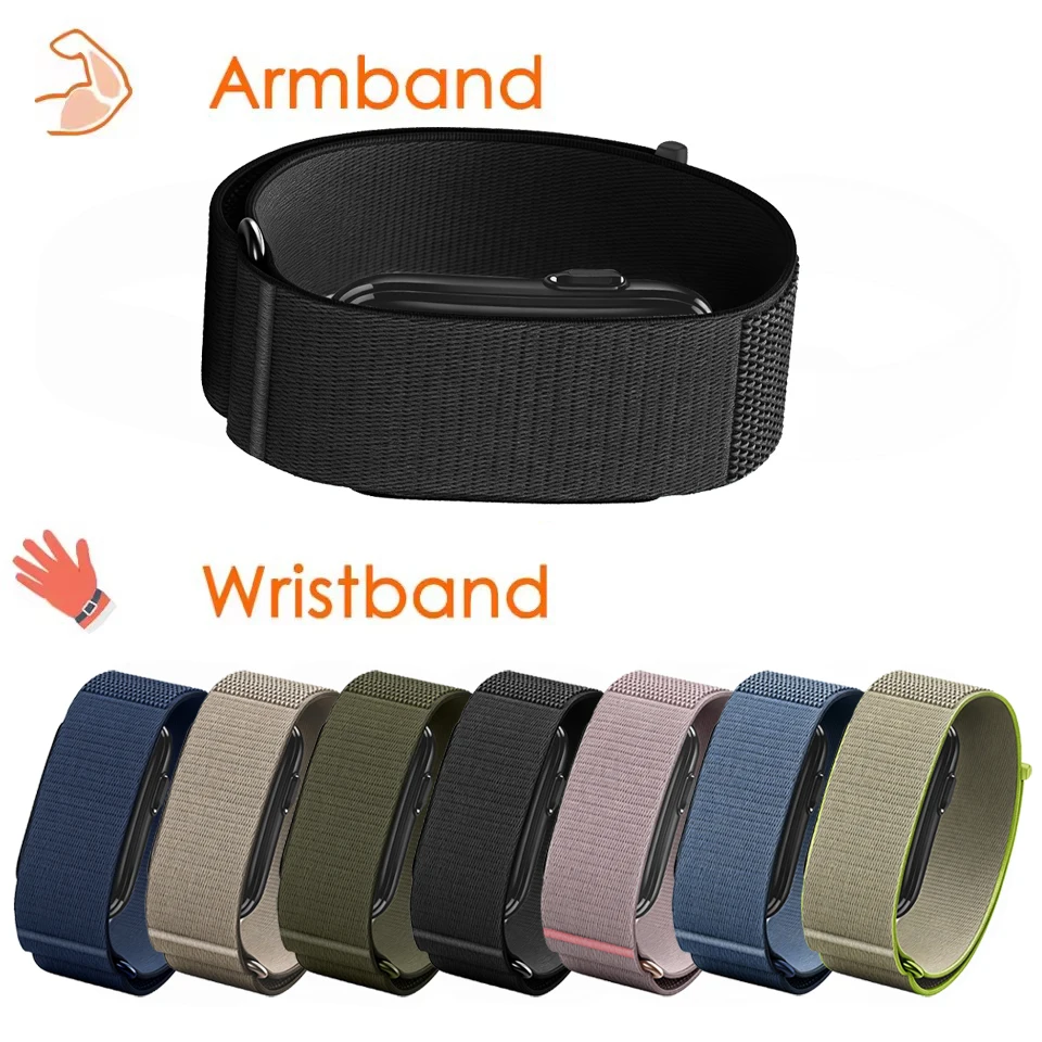 Breathable Adjustable Woven Loop Fitness Tracker Wristband