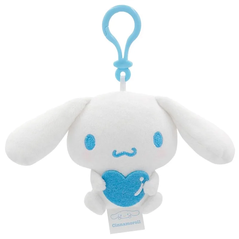 Key Chain Sanrio Hello Kitty Kuromi Melody Pachacoo Cinnamoroll Stuffed Toys Pendant Cute Plush Toys Keyring Anime Keychain Birthday Gift