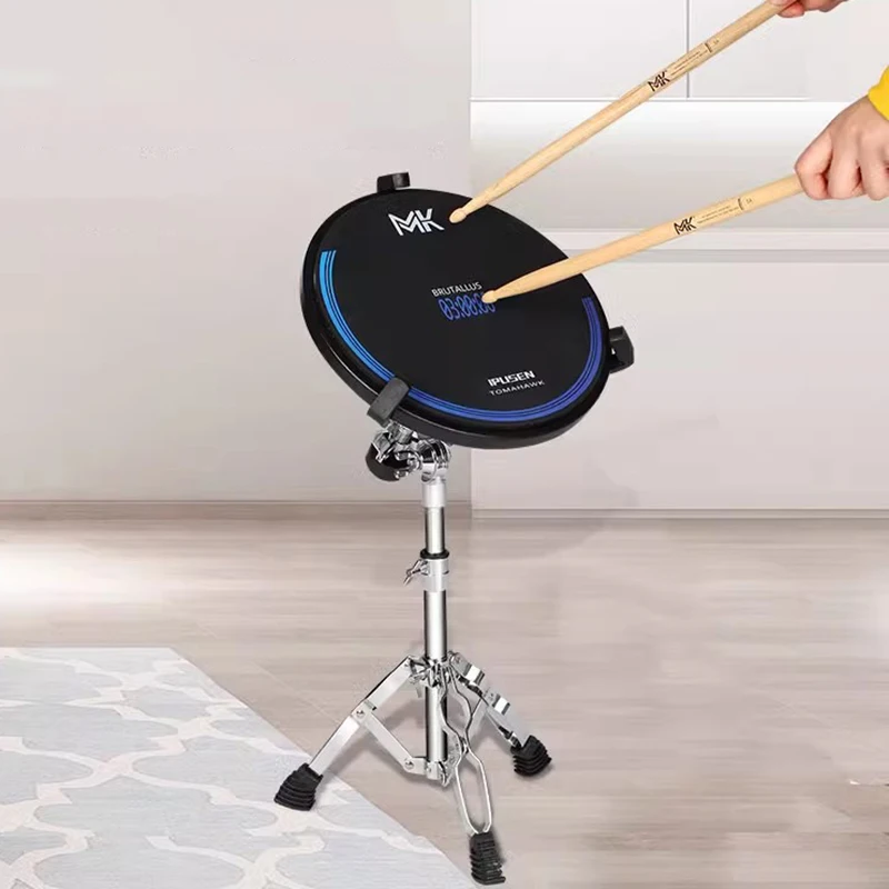 Silicone Silent Drum Pad 12 Inch Professional Drum Set with Drumstick Portable Practice Adults Children Percussion Tool Board