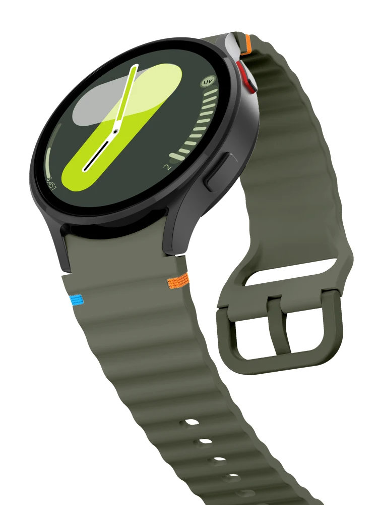 No Gaps Straps für Samsung Galaxy Watch 7/FE/5 Pro/4/6 Classic 44 mm 40 mm 45 46 47 Sportgürtel Armband Correa Galaxy Watch 7 Band