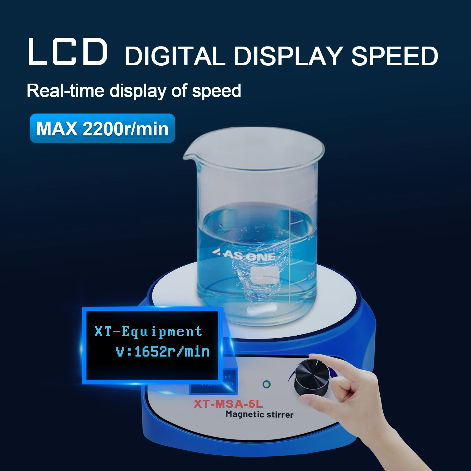 Magnetic Stirrer Electric Stirrer Xin Tester Magnetic Stirrer 3000ml LCD Display
