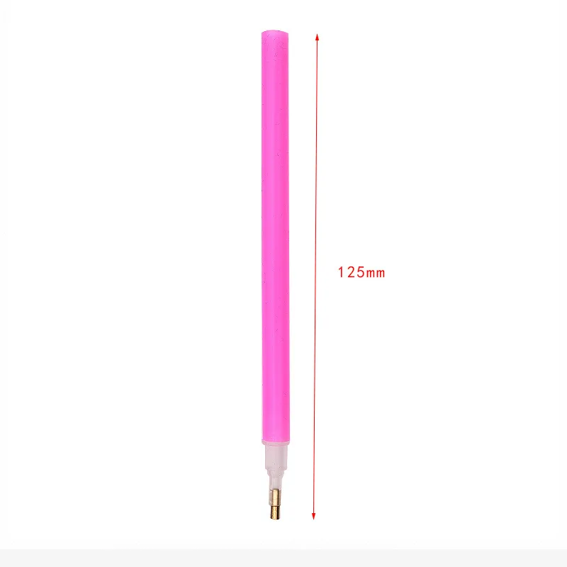 Description Picture 2 of item2/5/10Pcs/Lot Diamond Painting Pens Plastic Pencil For Rhinestone Crystals Picker Nail Art Dotting Tools Manicure Supplies