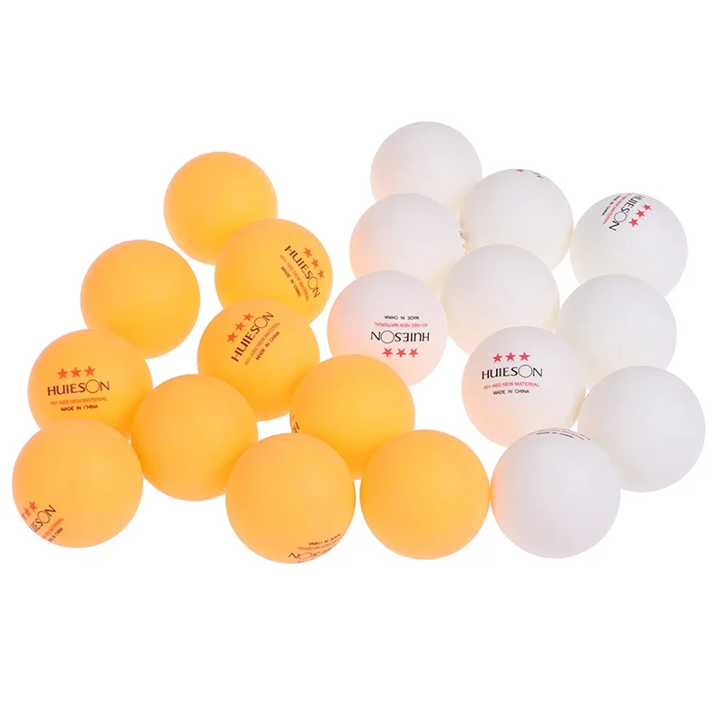 Table Tennis Balls 10pcs Table Tennis Ball 40+mm Diameter 2.8g 3 Star ABS Plastic Ping Pong Balls