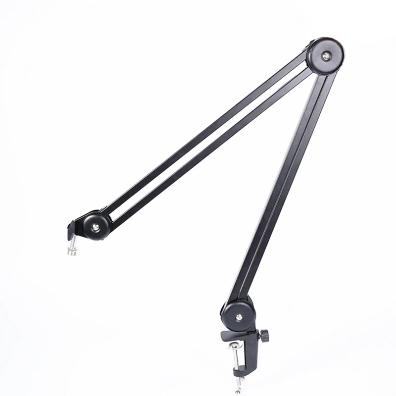 

Microphone Boom Arm Stand Heavy Duty Cantilever Bracket Tripod Adjustable Suspension Scissor Spring Mic Stand For Live