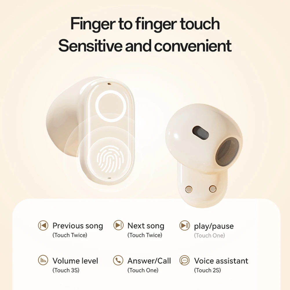 Wireless BT5.4 Real Time Translator Earbuds 144 Languages Translation 99% Accuracy HIFI HD Voice Touch Control Headset