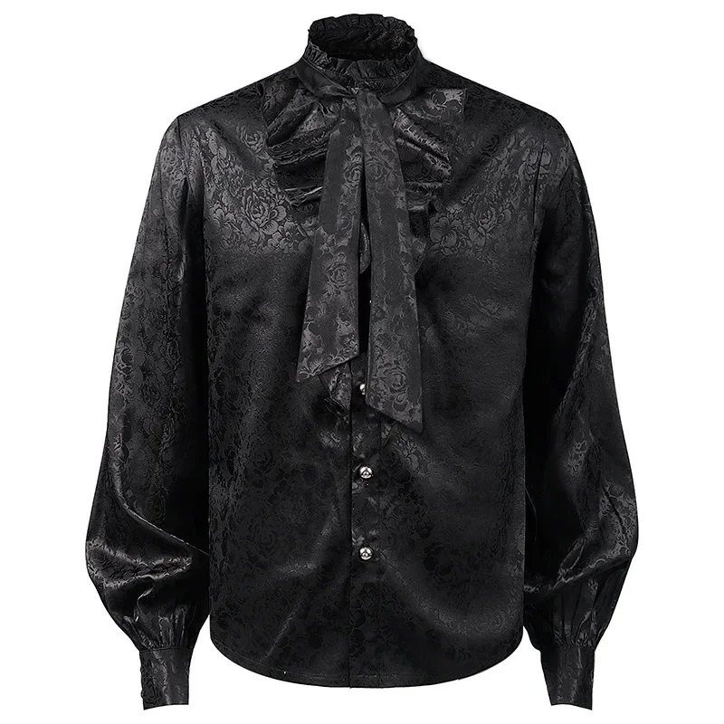 Camicia Da Pirata Uomo - Stile Steampunk Gotico, Per Costume Halloween