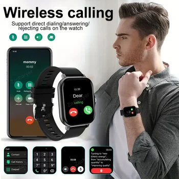 Smartwatch Multi-Sport Mode Smart Watch Heart Rate Tracking Bluetooth Compatible with Android & iPhones 2