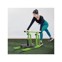 Weight Sled Fitness Sled, Adjustable Height Weight Training Sled, Enhance Muscle Strength and Explosive Power