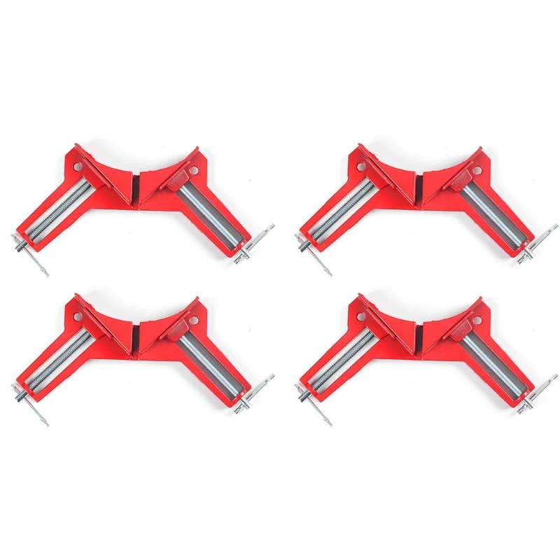 

50JC Professional Corner Clamps for Woodworking Aluminum Alloy Frame, Right for DIY Woodworking Projects Hand Tool