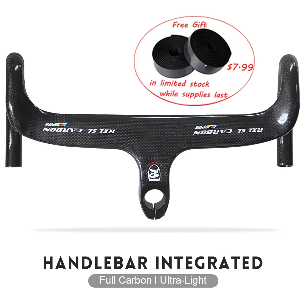 RXL SL Carbon Handlebar for Road Bike Integrated Racing Bike