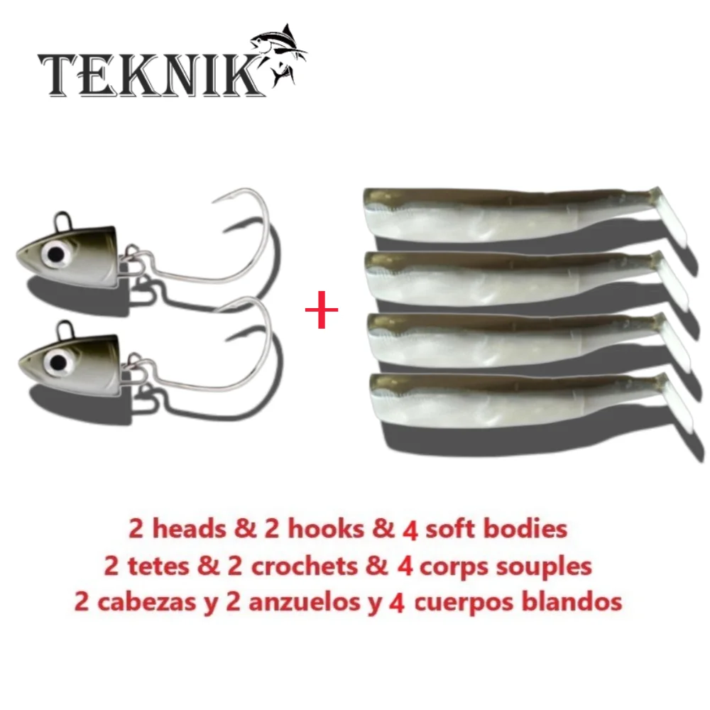 Schwarzer Minnow Shad Körper 70mm/90mm/110mm Easy Shiner Angelköder Weichköder Jigkopf Köder für Barsch Hecht Zander Leurre Souple