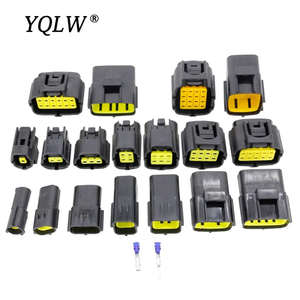 

1.8mm Connectors 1/2/3/4/6/8/10/12/16Pin Waterproof Electrical Wire Connector Oxygen Sensor Connector Plug Automobile Connector