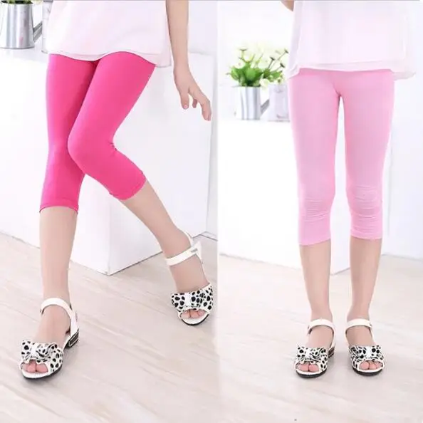 Children's Summer Girls Pants Modal Cotton Pants Kids Pants