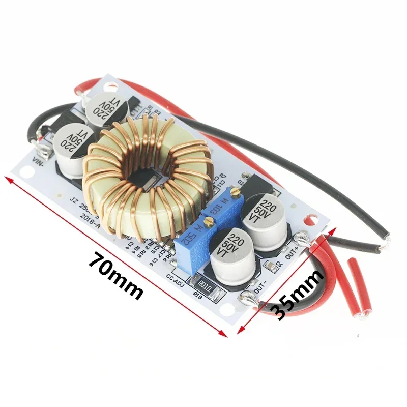 알루미늄 플레이트 250W 고전력 스텝 업 정전류 전압 LED 드라이버 전원 공급 장치, 자동차 노트북용