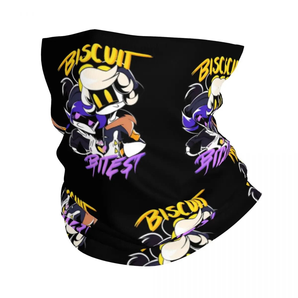 

N And Uzi BiscuitBites Murder Drones Bandana Neck Cover Balaclavas Face Mask Scarf Warm Headwear Outdoor Sports Men Windproof
